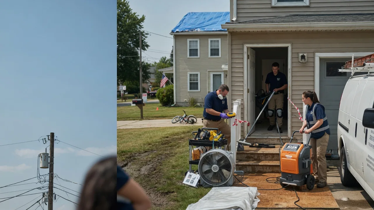 Water Damage Repair in Selma, IN near me